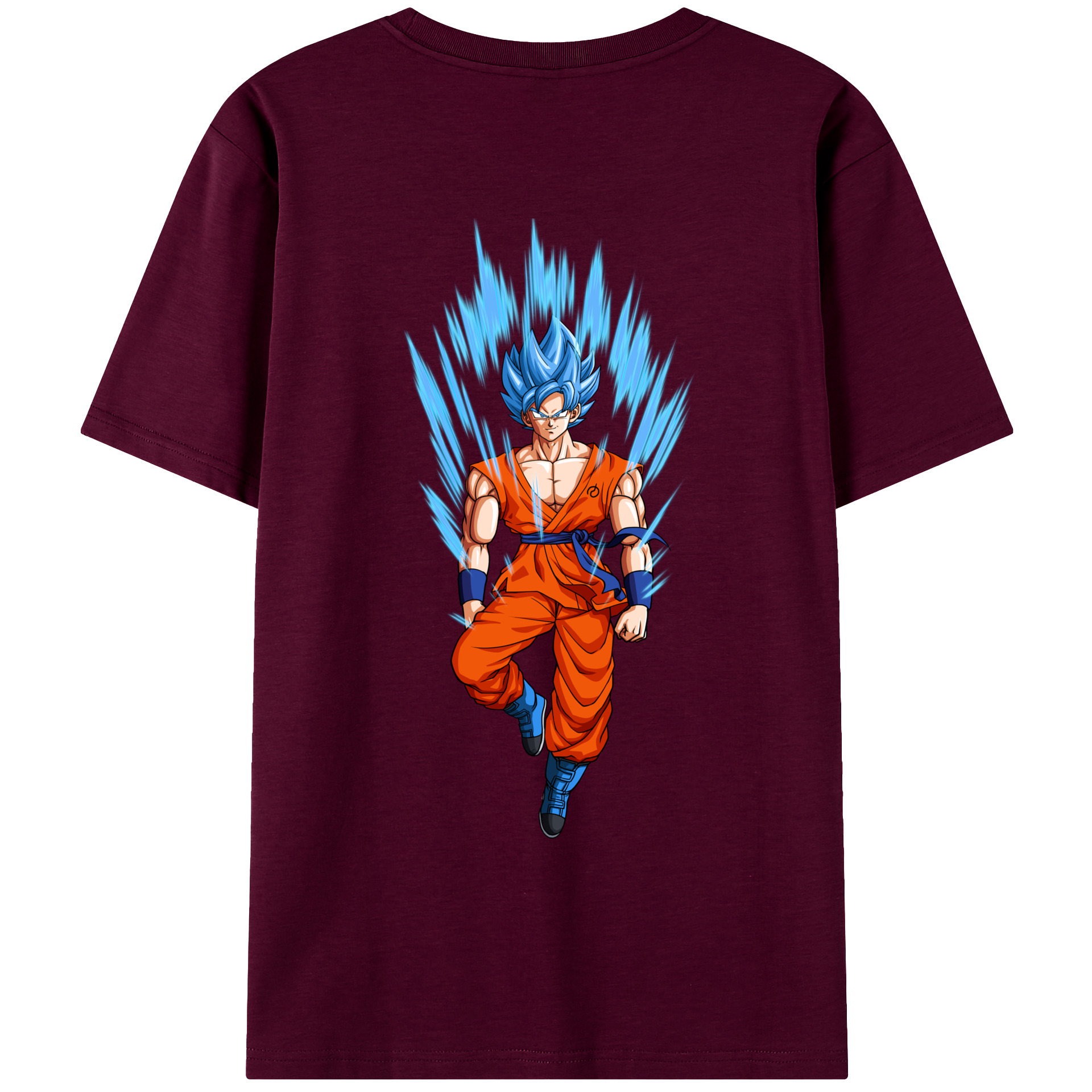 （画像用） ドラゴンボール 孫 悟飯（そんごはん）DRAGON BALL Son Gohan レディース半袖Tシャツ(バックプリント)